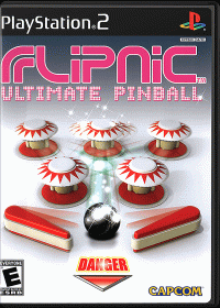 Flipnic Ultimate Pinball Playstation 2 US box art